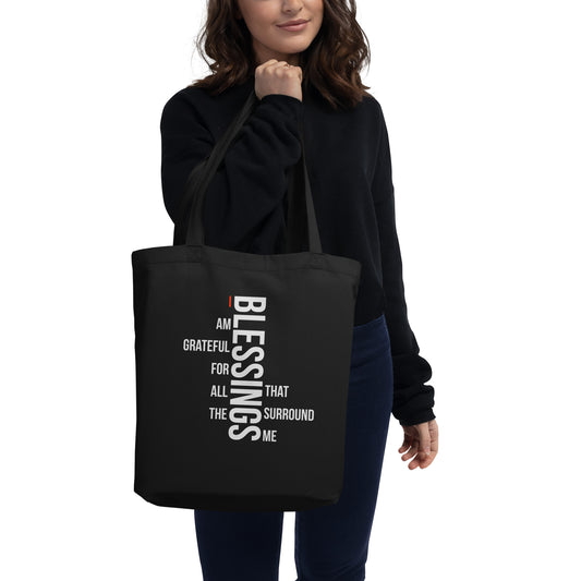 I Am Grateful For The Blessings 2 Eco Tote Bag