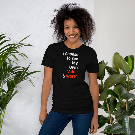 I Choose To See Unisex t-shirt