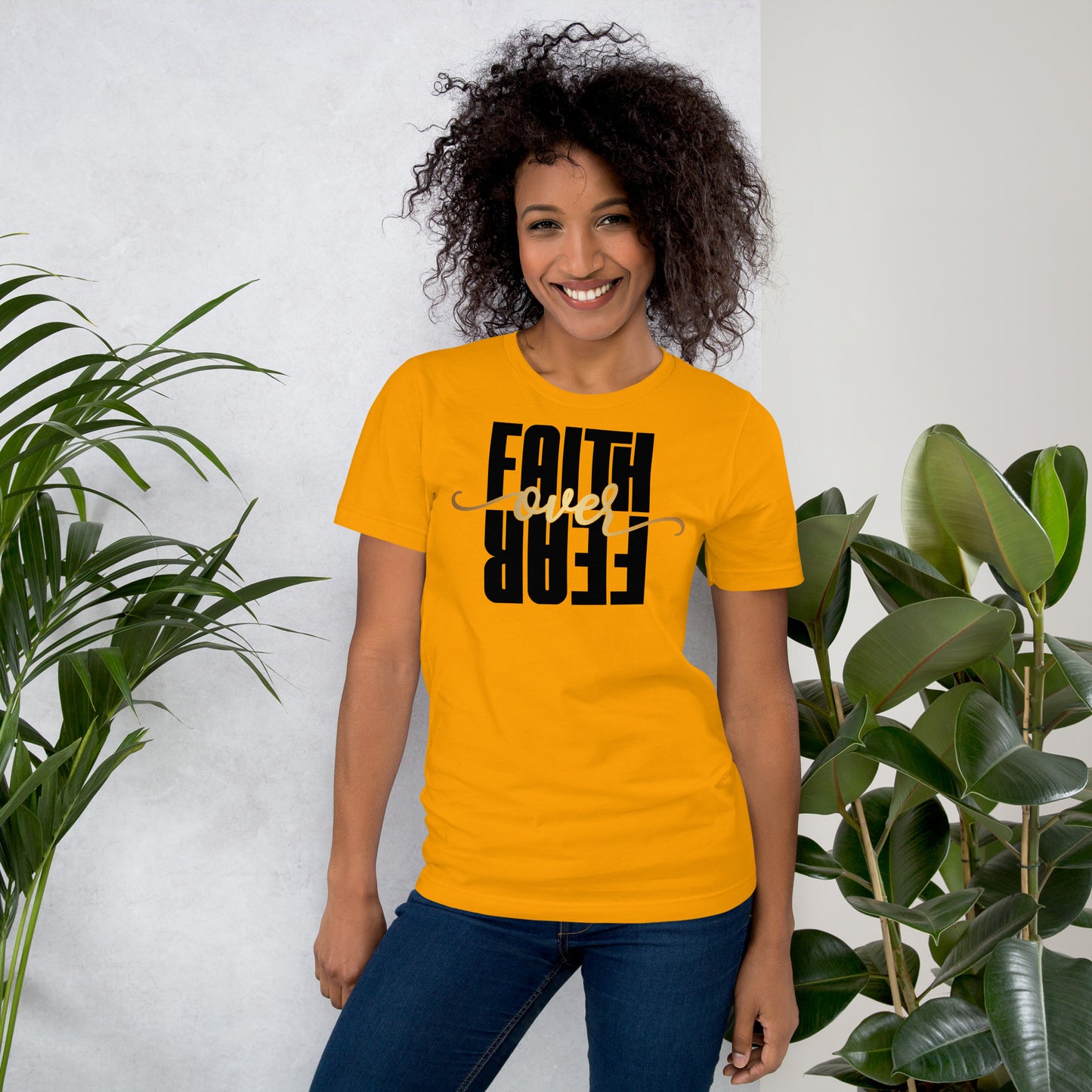 Faith Over Fear Unisex t-shirt