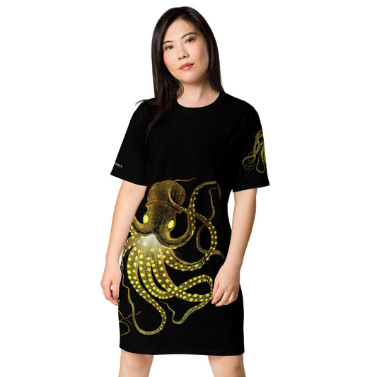 Octopus Bizarre T-shirt dress