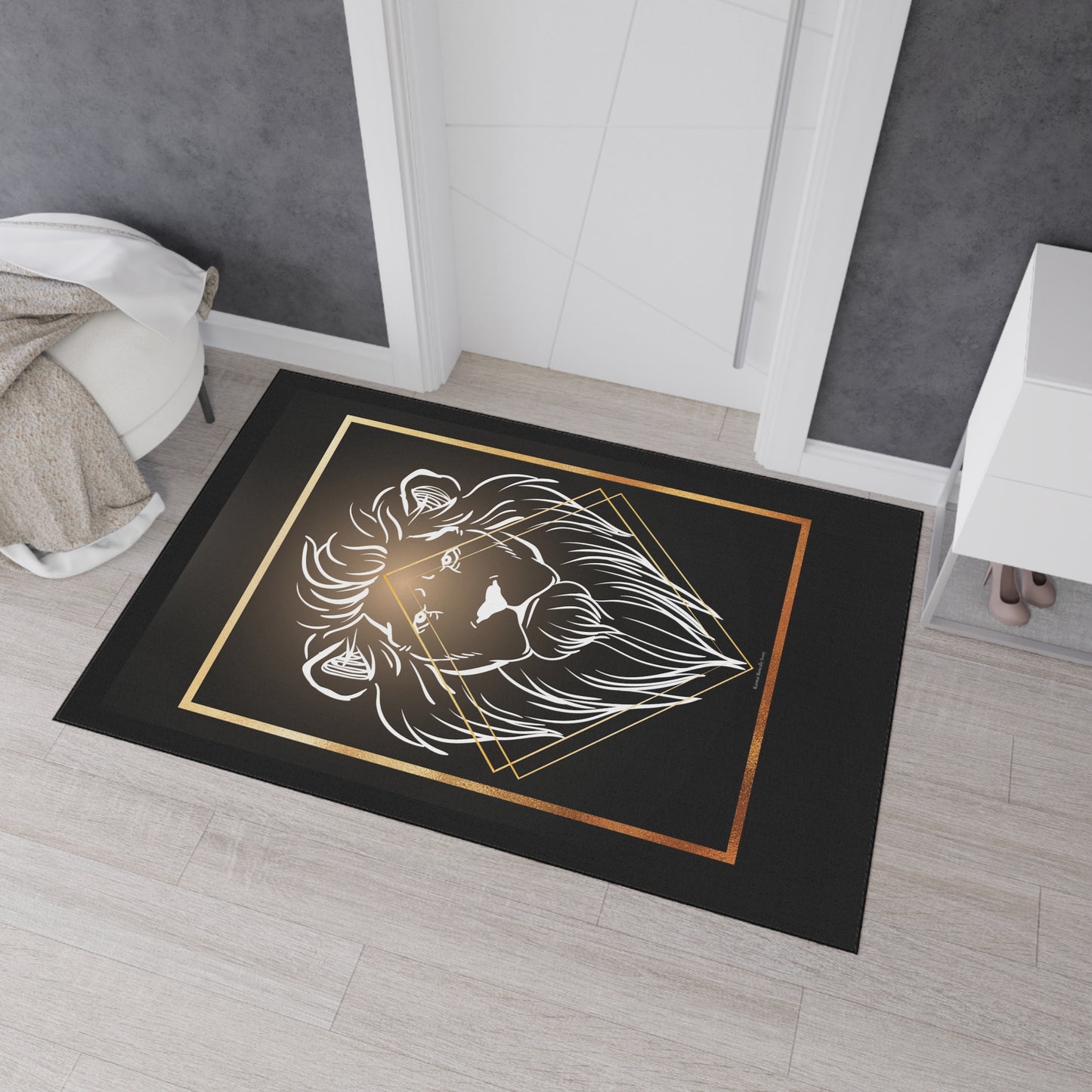 The Spark Of A Lion Heavy Duty Floor Mat