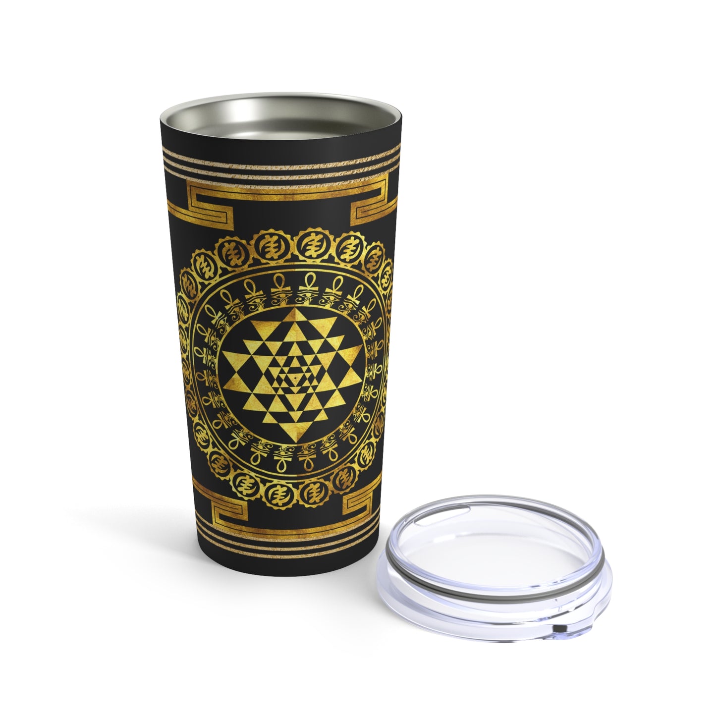 Grand Yantra Supreme in Black Tumbler 20oz