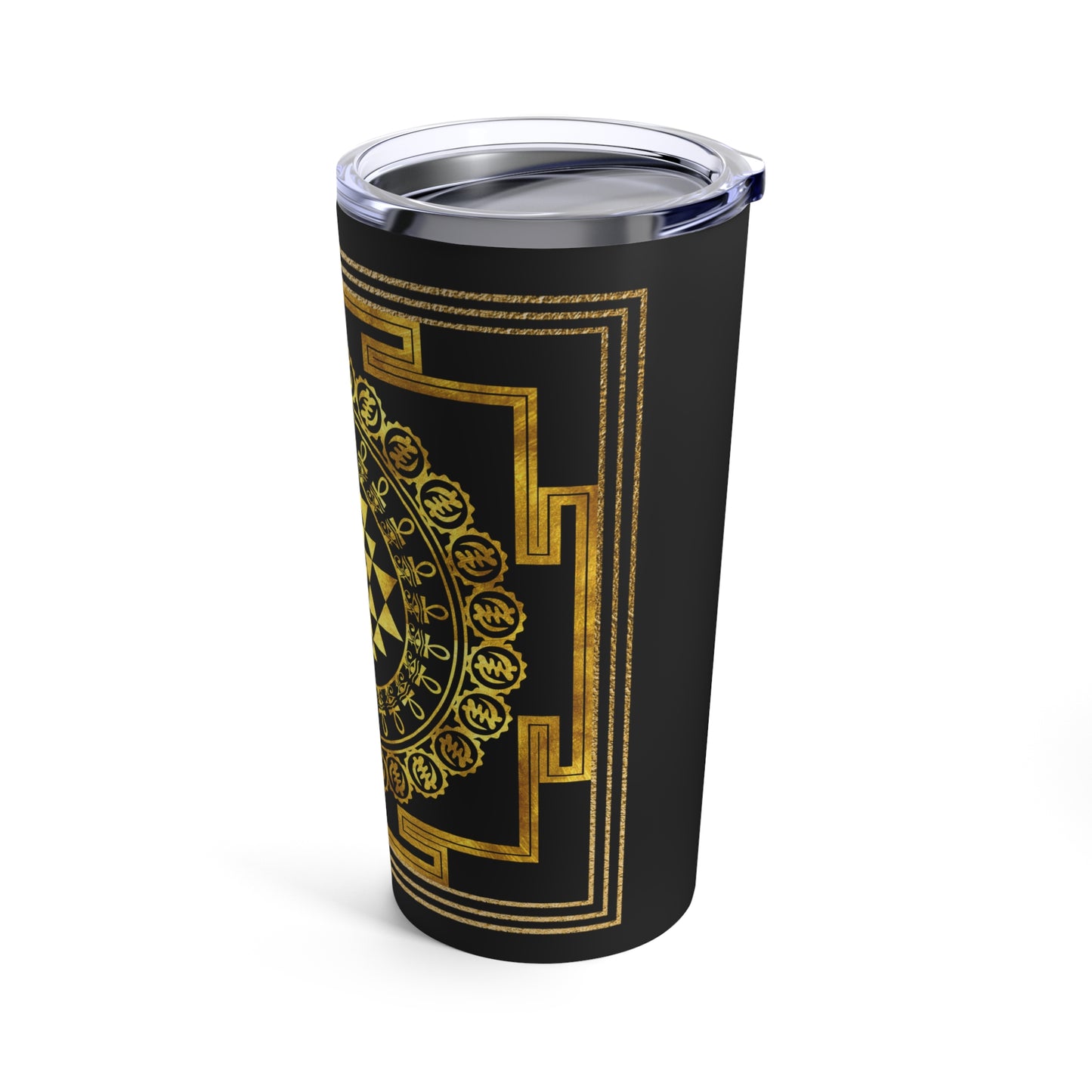 Grand Yantra Supreme in Black Tumbler 20oz