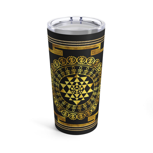 Grand Yantra Supreme in Black Tumbler 20oz