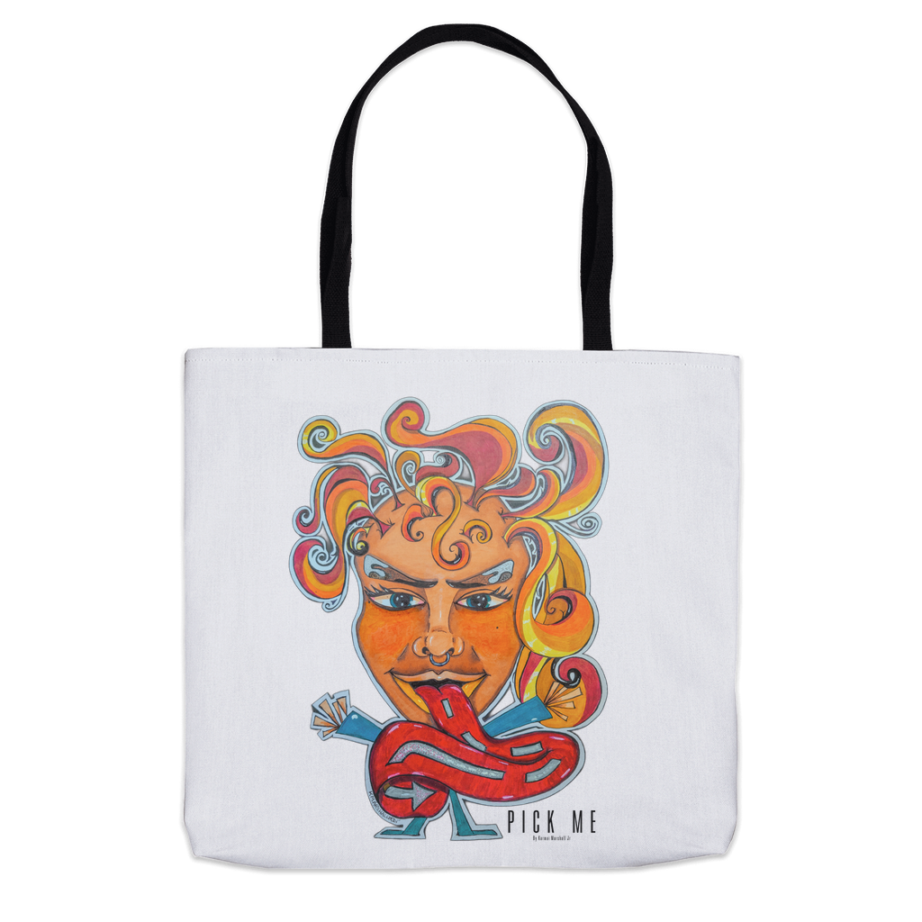 Pick Me By Karmai Tote Bags