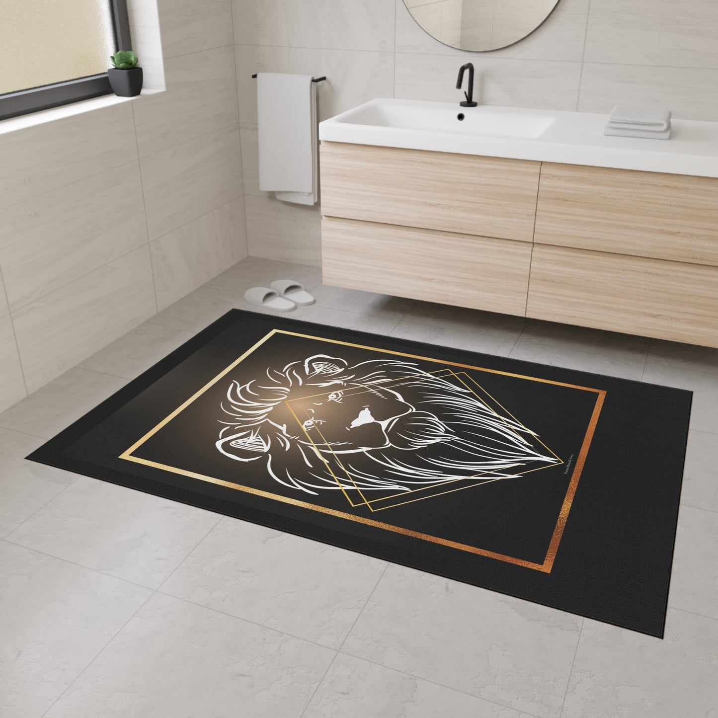 The Spark Of A Lion Heavy Duty Floor Mat