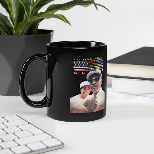 NOHA Poster Black Glossy Mug