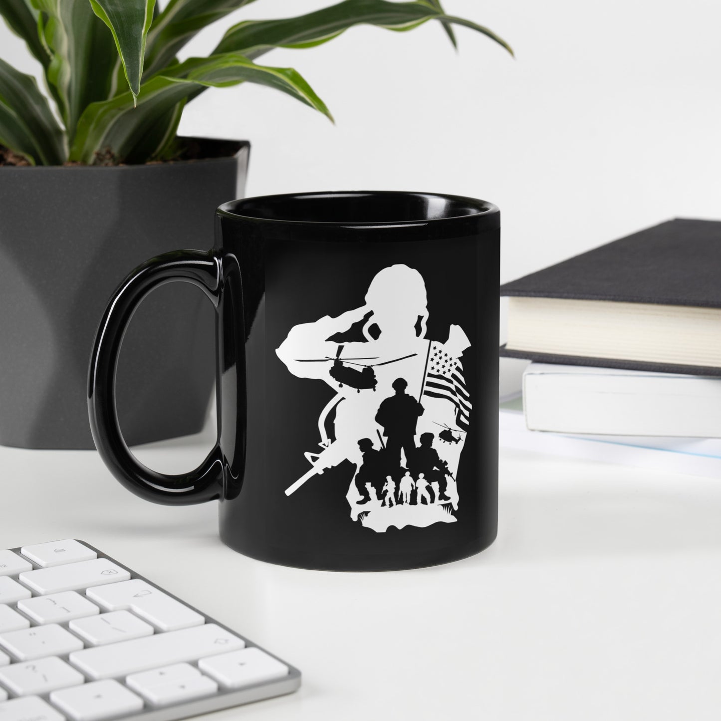 NOHA Poster Black Glossy Mug