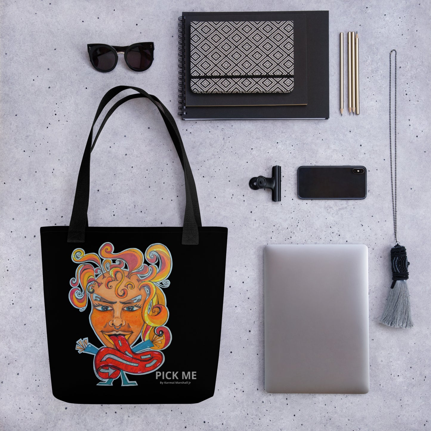 Pick Me by Karmai Tote bag