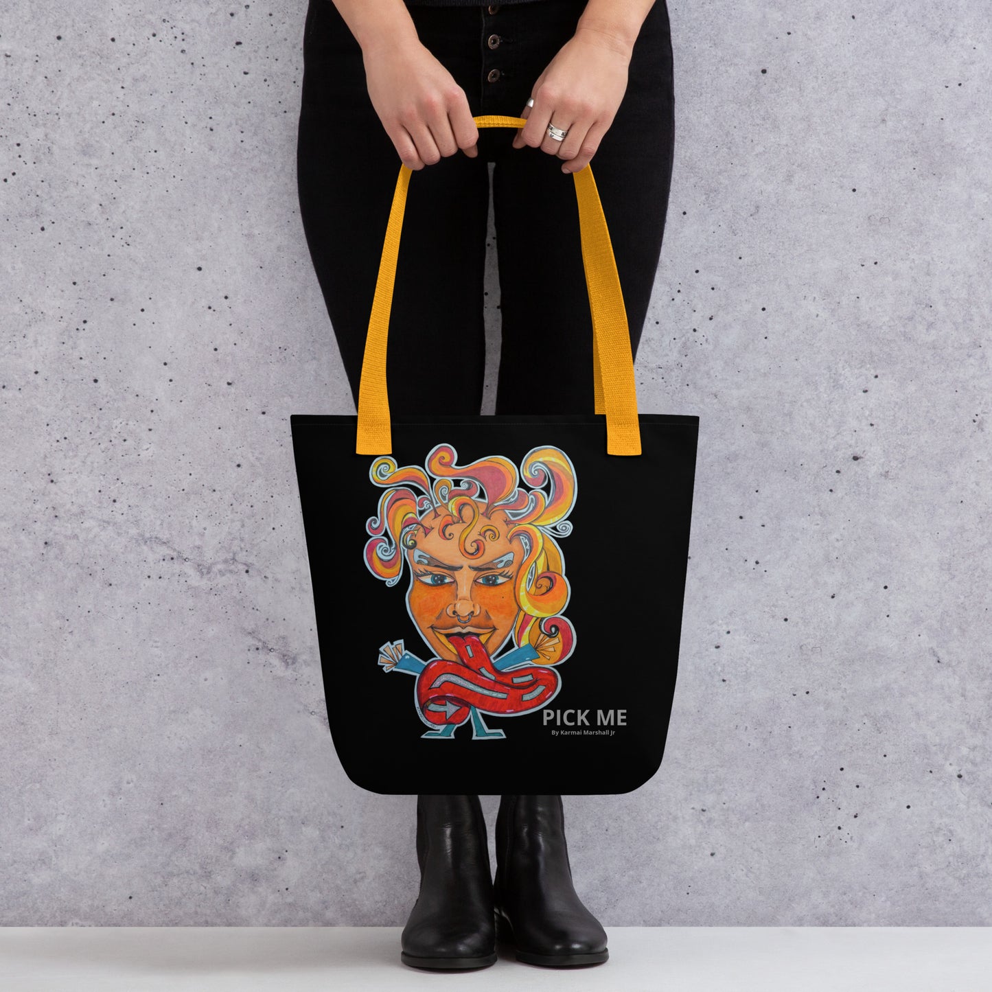 Pick Me by Karmai Tote bag