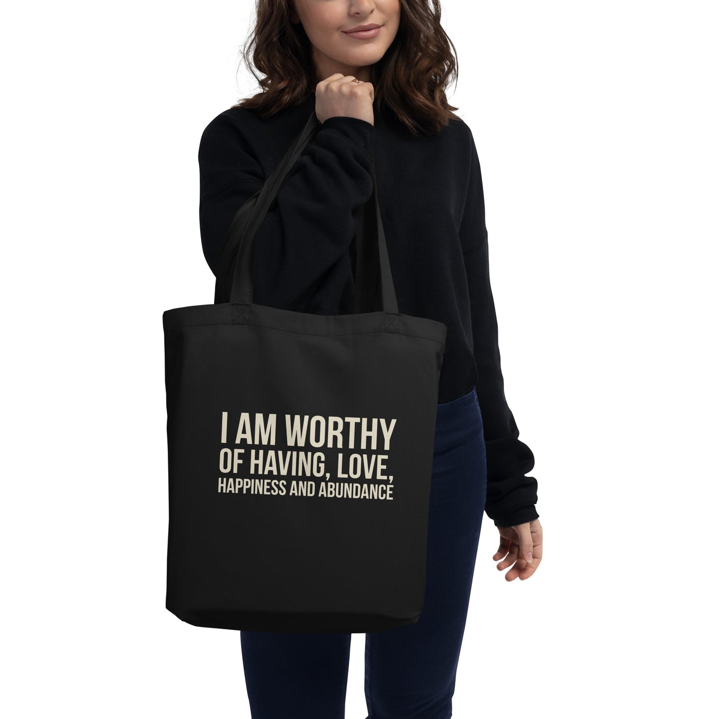 I Am Worthy Eco Tote Bag