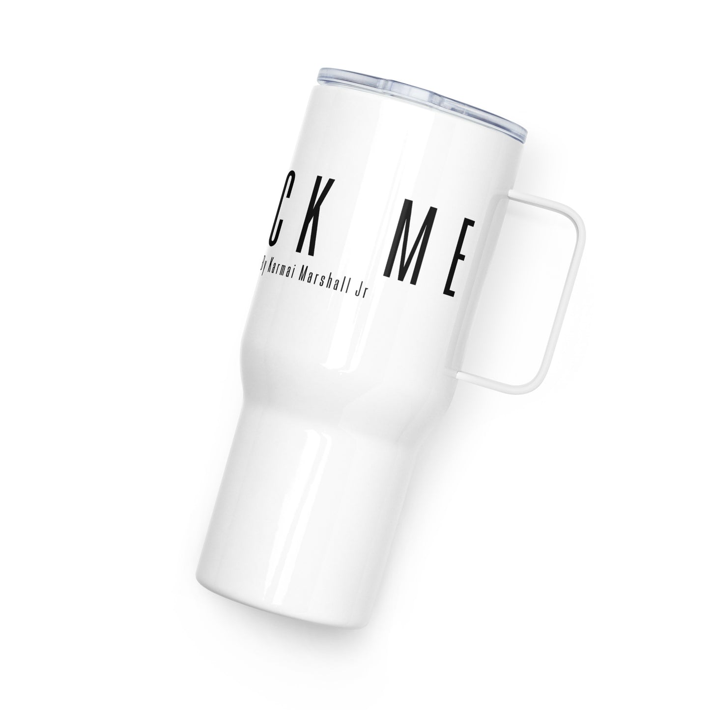 Pick Me Travel mug with a handle