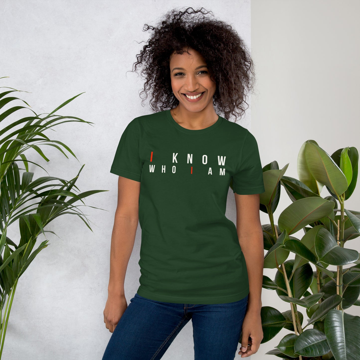 I Know WHO I Am Unisex t-shirt