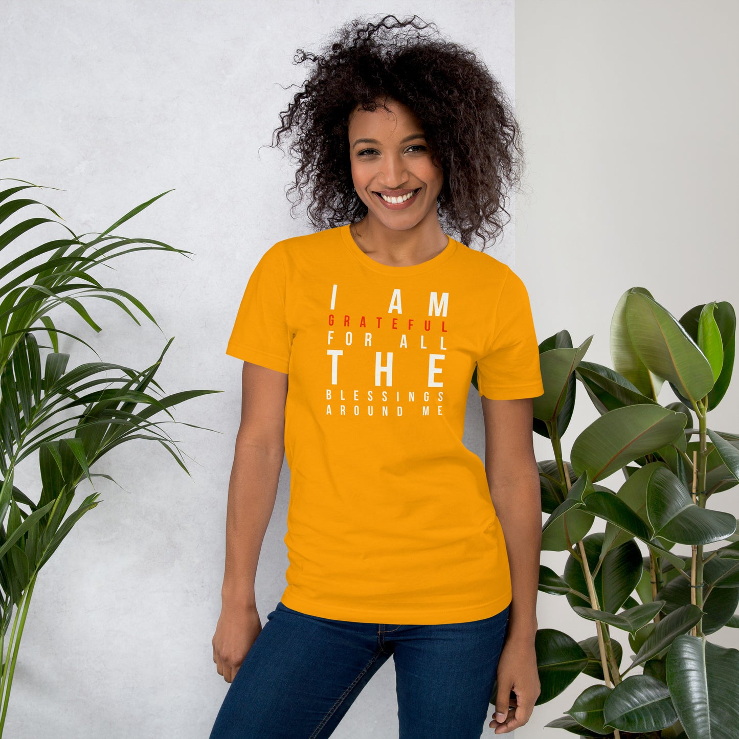 I Am Grateful Unisex t-shirt