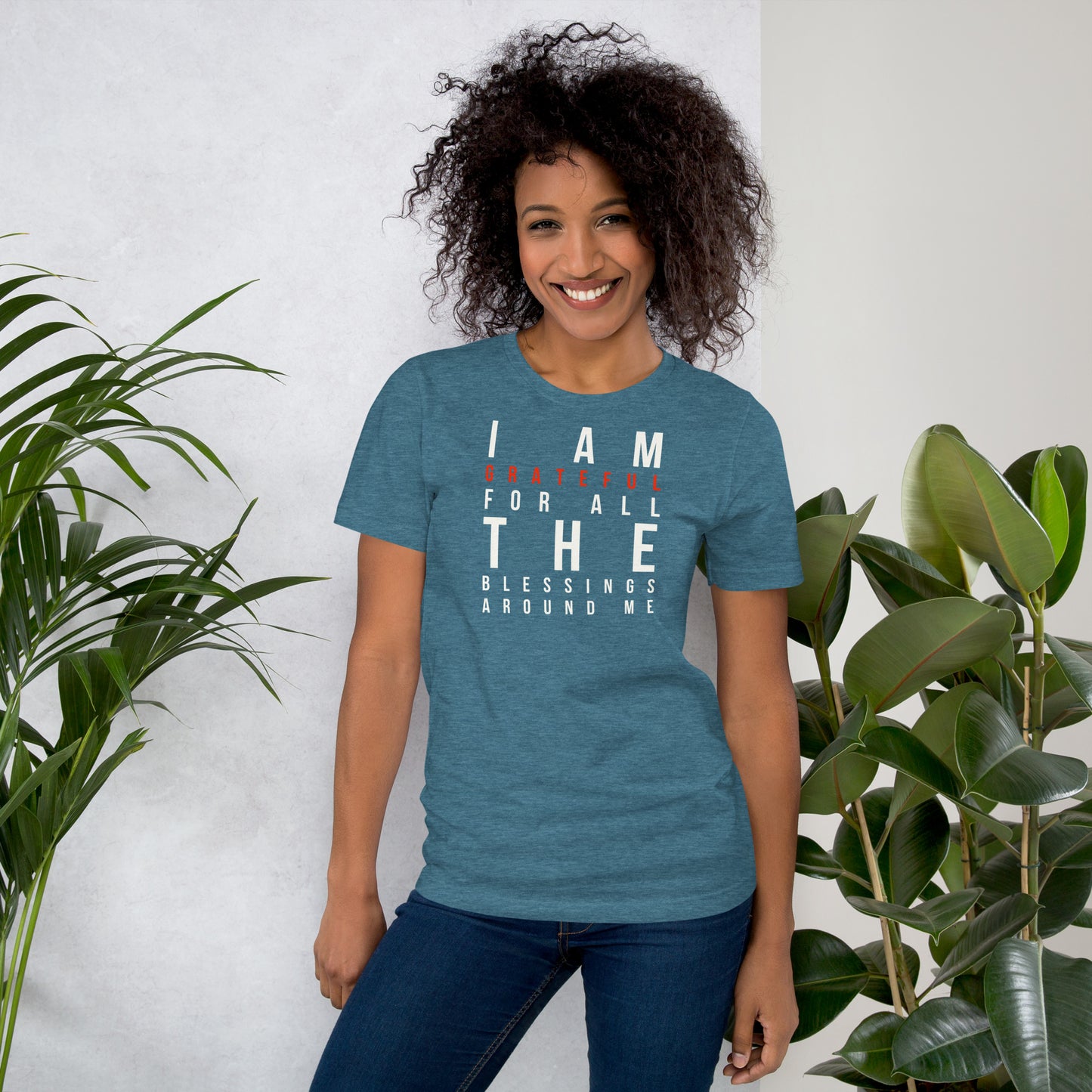 I Am Grateful Unisex t-shirt