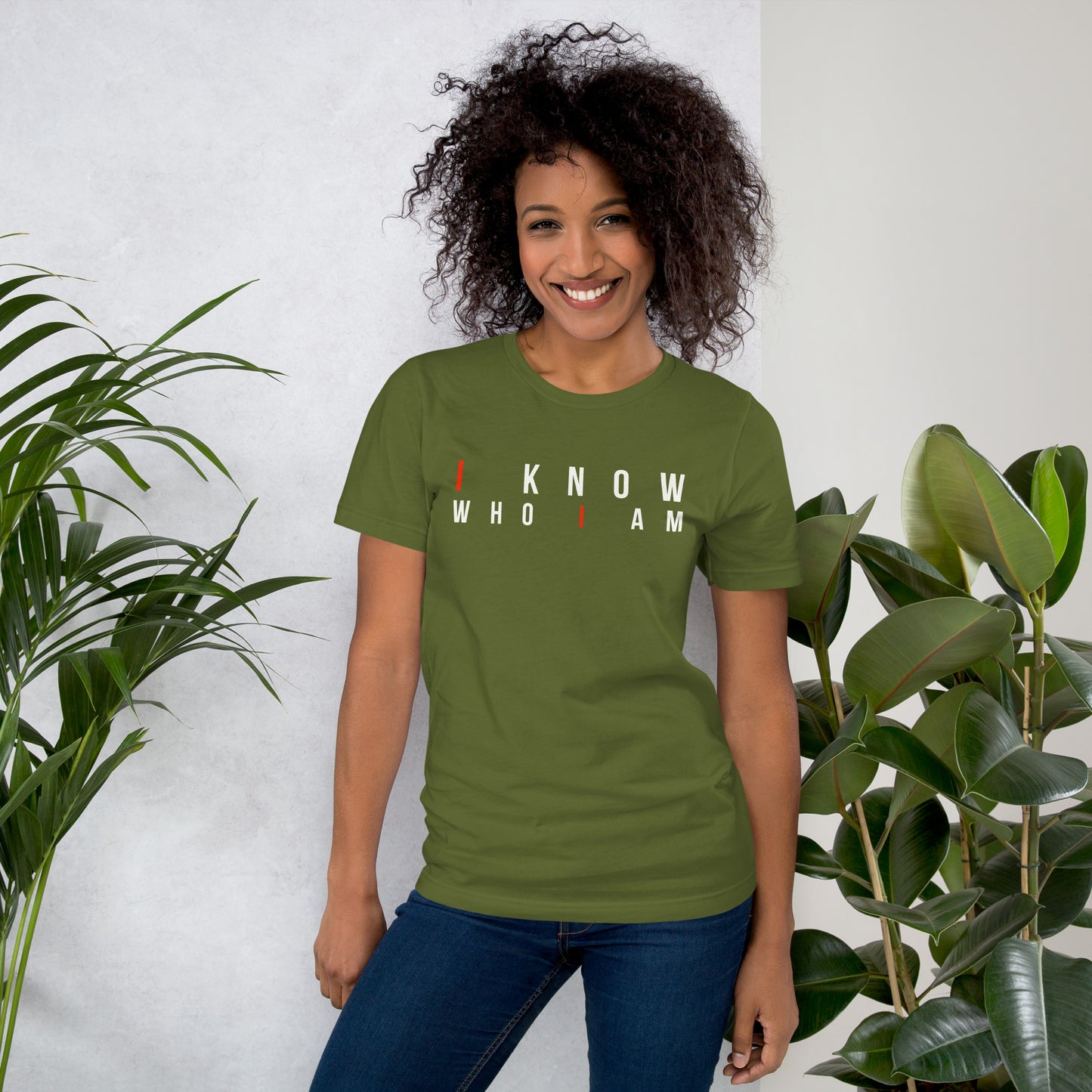 I Know WHO I Am Unisex t-shirt