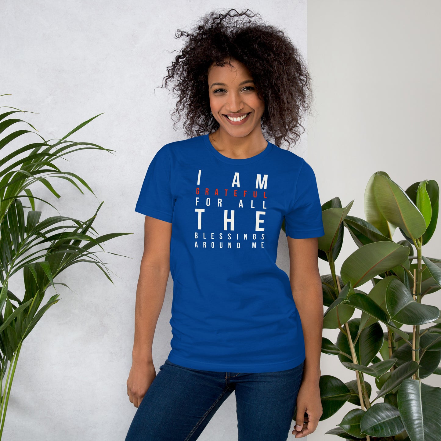 I Am Grateful Unisex t-shirt