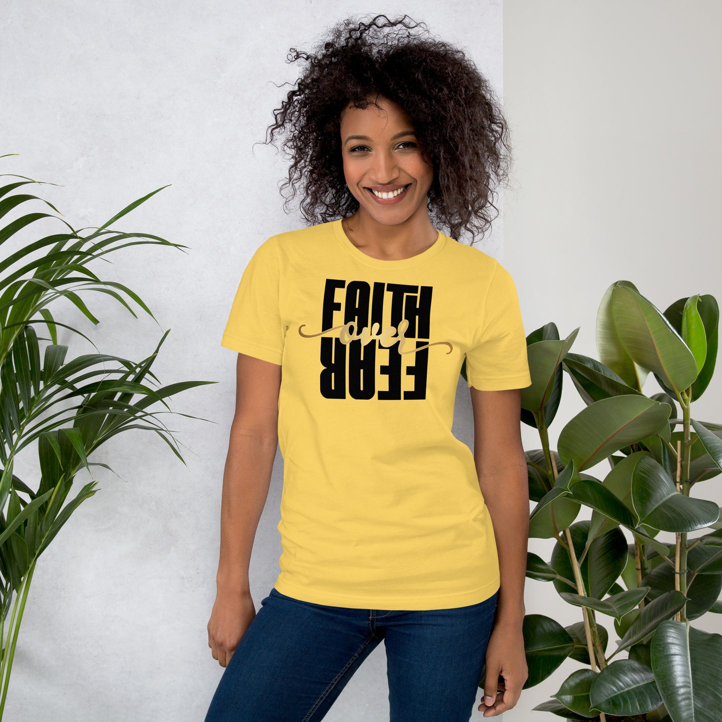 Faith Over Fear Unisex t-shirt