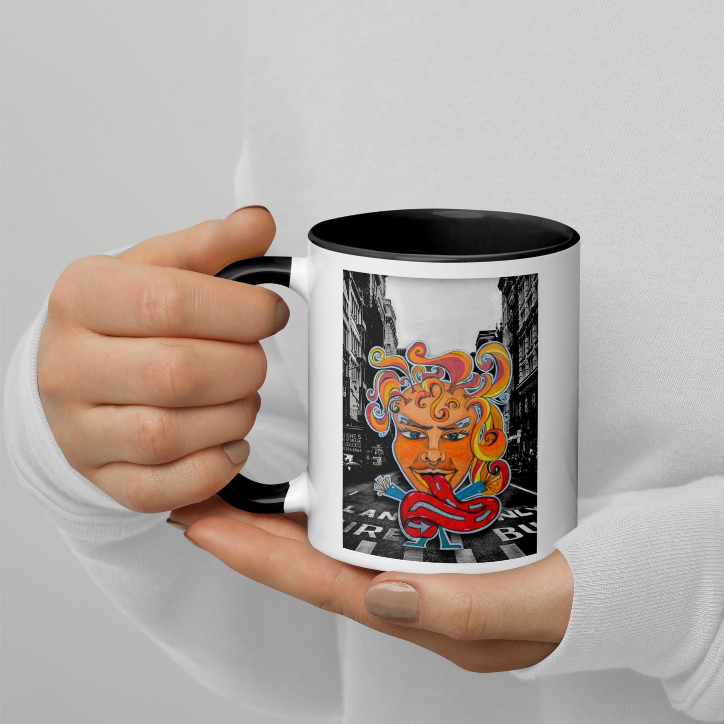 Pick Me Mug with Black Color Inside