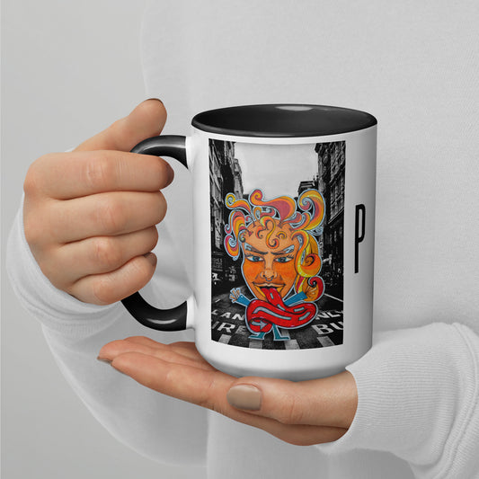 Pick Me Mug with Black Color Inside