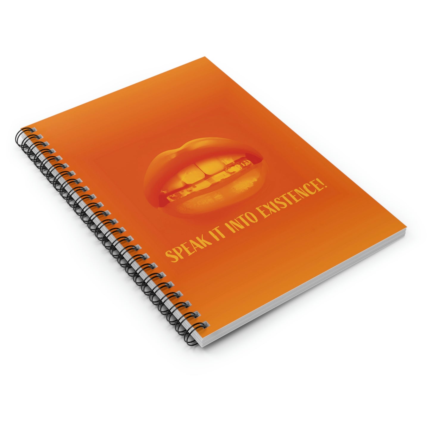 Speak It Into Existence Spiral Notebook - Ruled Line