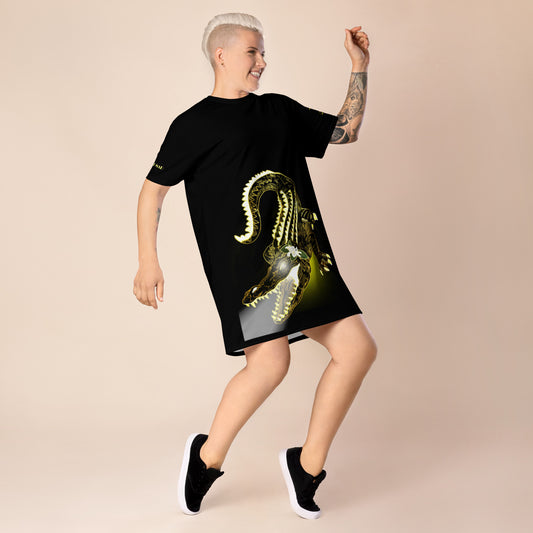 She Real Mad T-shirt dress