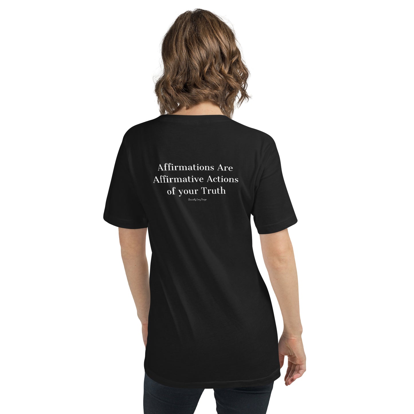 I survived what I went through Unisex Short Sleeve V-Neck T-Shirt