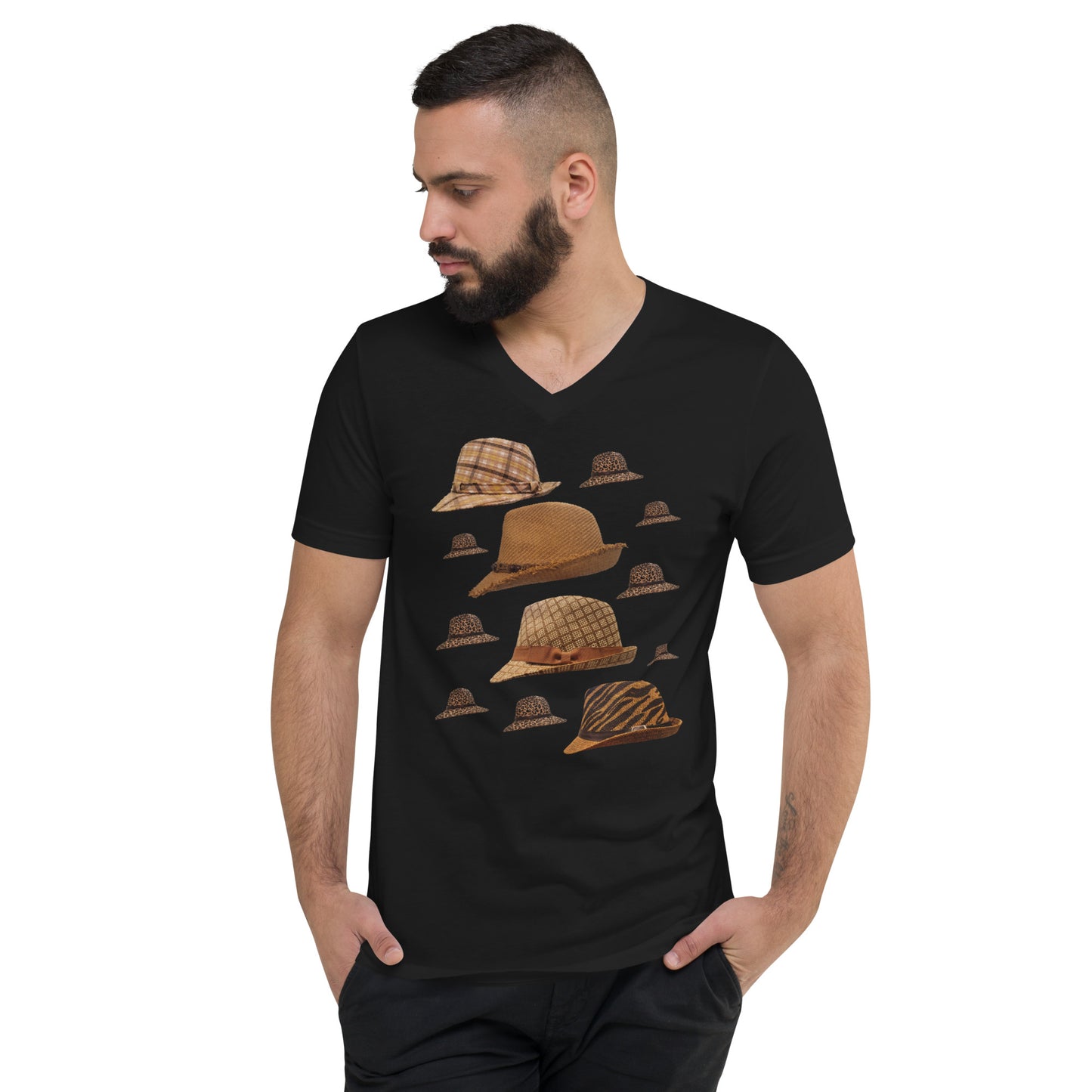 The Many Hat V-Neck T-Shirt