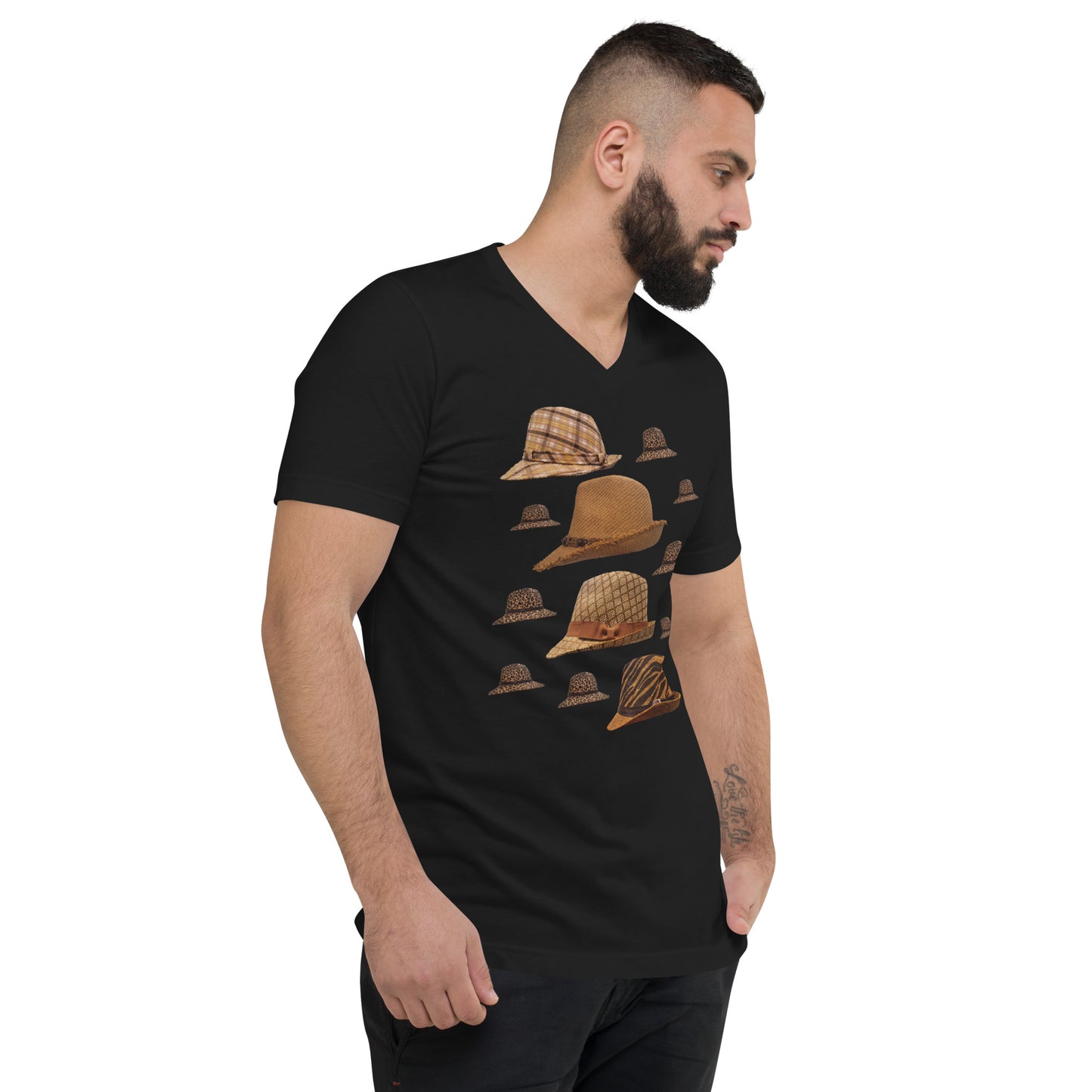 The Many Hat V-Neck T-Shirt